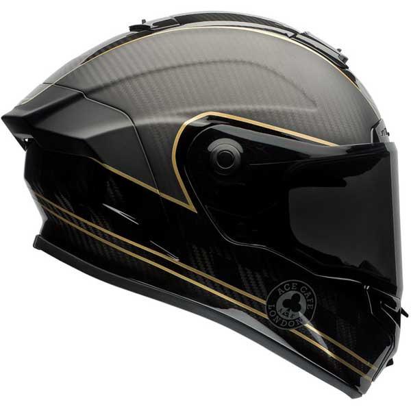 Bell Race Star Speed Check Matte Black / Gold