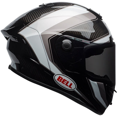 Bell Race Star Sector White / Titanium / Carbon