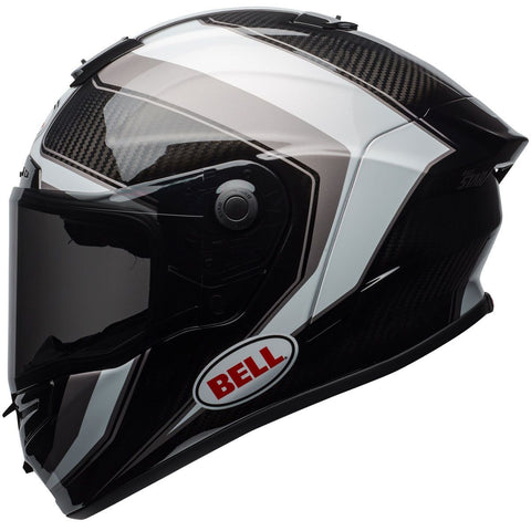 Bell Race Star Sector White / Titanium / Carbon
