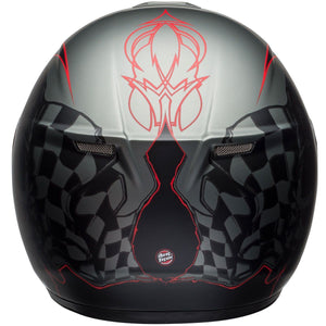 Bell SRT Hart Luck Skull Charcoal / White / Red