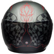 Bell SRT Modular Hart Luck Skull Charcoal / White / Red