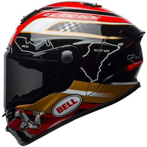 Bell Star MIPS Isle Of Man Black / Gold