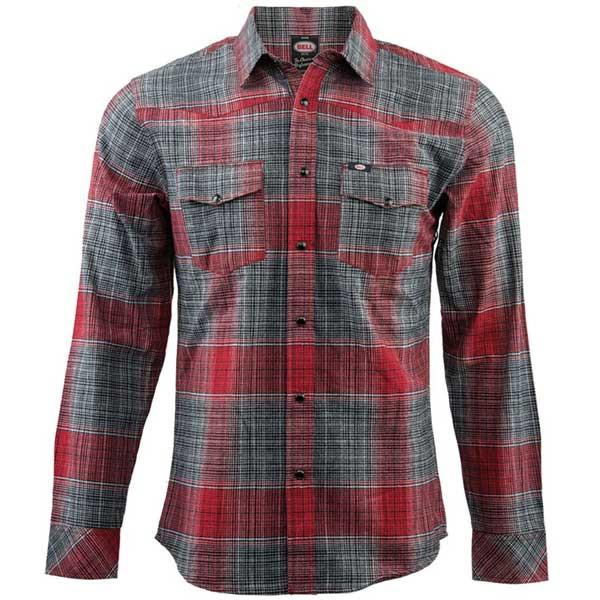 Bell Mens Long Sleeve Shirt Duke Red