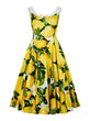 Florals Curved Hem Dress With Pockets
